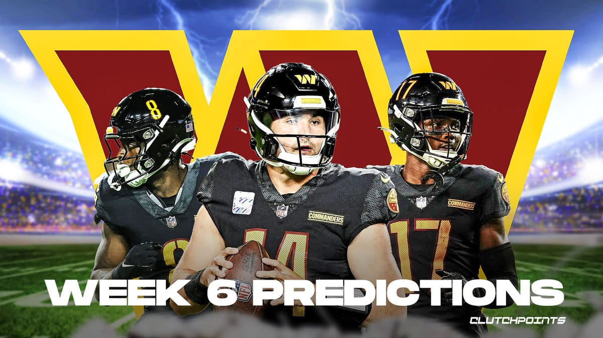 Commanders, Commanders Week 6, Week 6, Falcons, Commanders Falcons