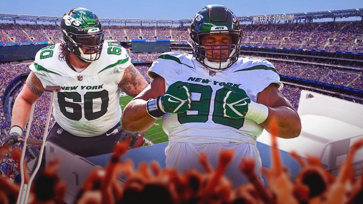 Jets Connor McGovern Al Woods injuries vs. Giants