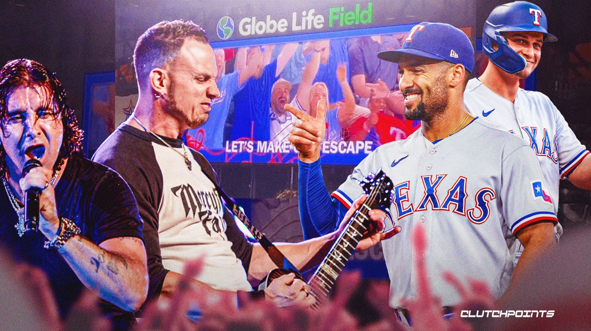 How Creed songs became Texas Rangers' unofficial soundtrack for MLB playoff  run
