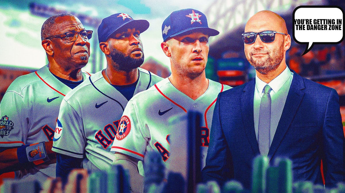 Derek Jeter, Astros, Rangers, ALCS, Alex Bregman, Dusty Baker