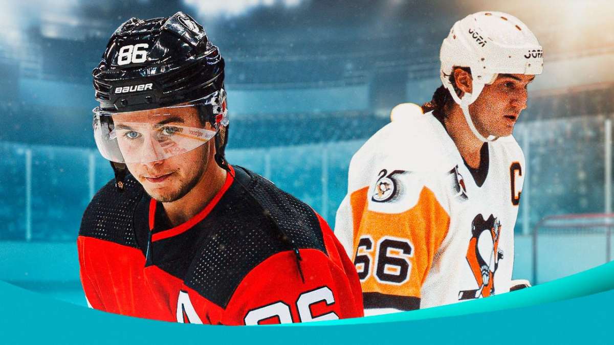 The Devils led by Tyler Toffoli came out blazing against the Canadiens Jack Hughes even got a record not seen since Penguins Mario Lemieux