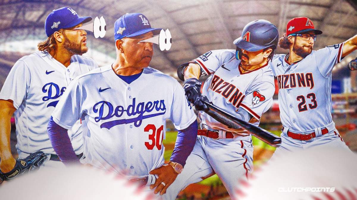 Diamondbacks, Dodgers, Corbin Carroll, Zac Gallen, Clayton Kershaw, Dave Roberts