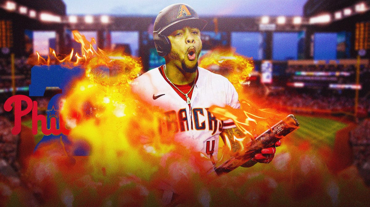 Diamondbacks' Ketel Marte is on fire after walk-off hit vs. Phillies
