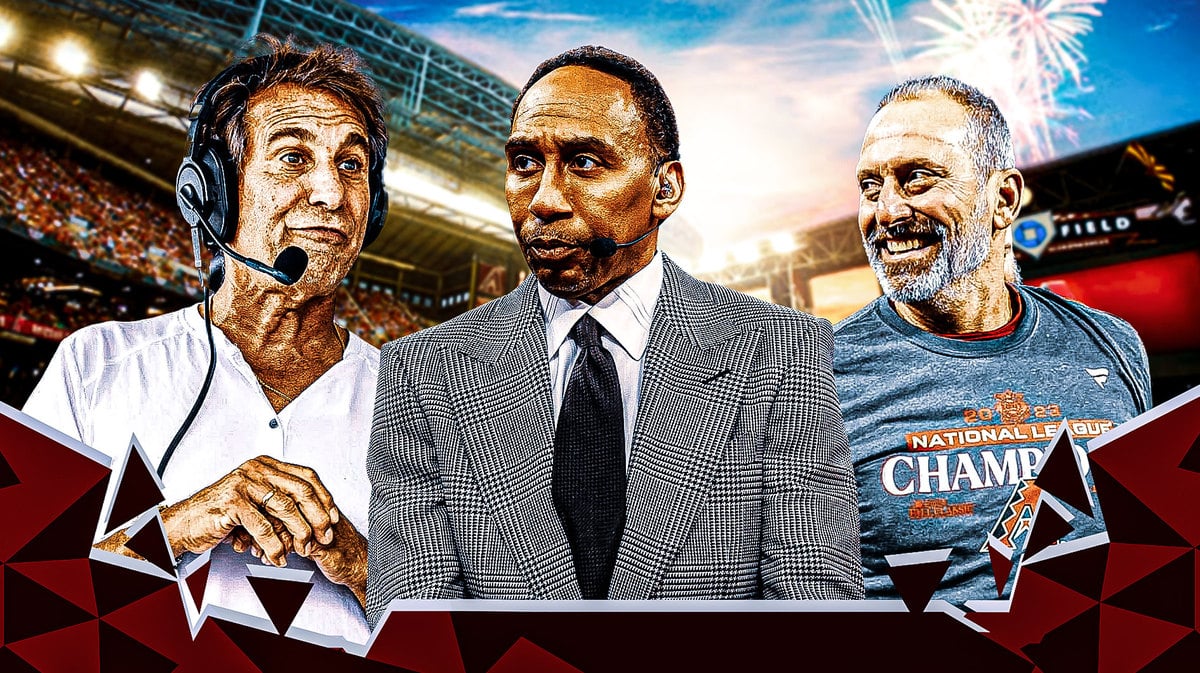 Stephen A. Smith asks Diamondbacks' Torey Lovullo to really give it to Chris Russo