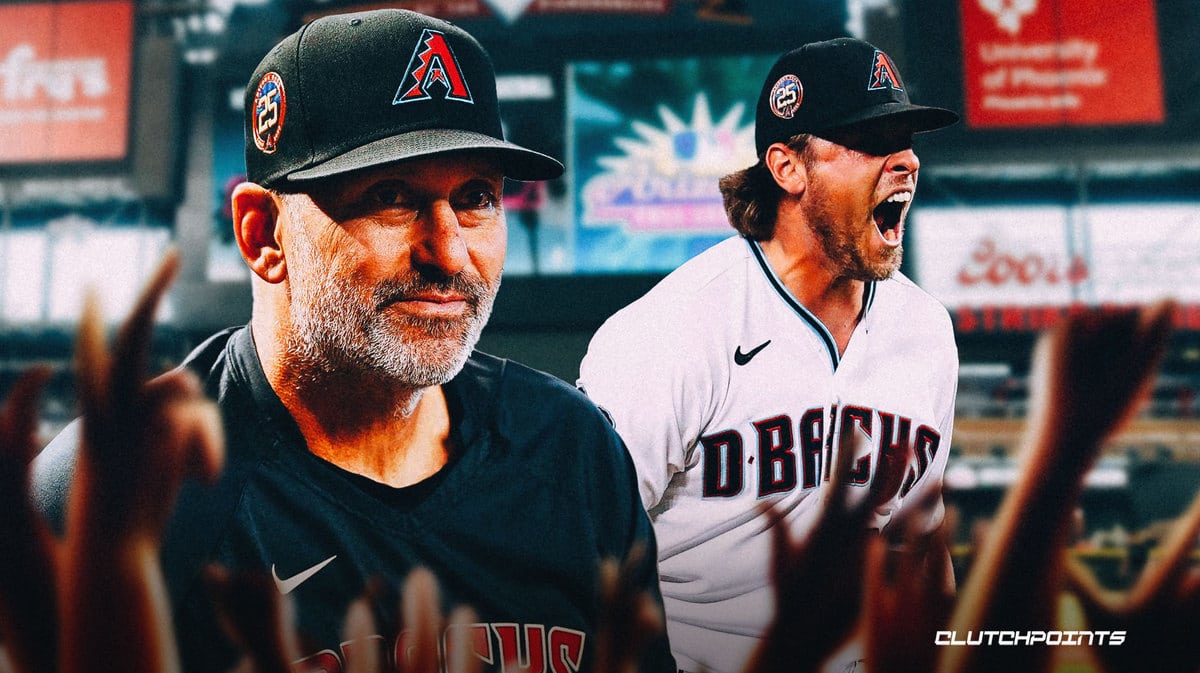 Torey Lovullo, Kevin Ginkel, Diamondbacks