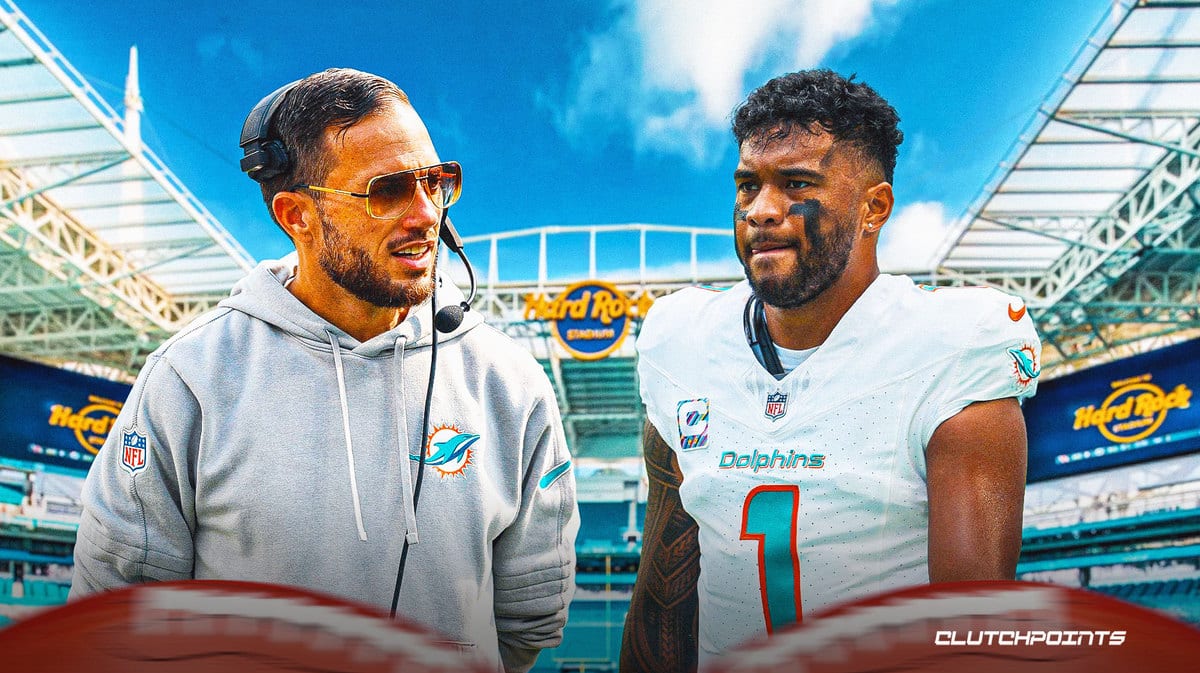 Mike McDaniel, Tua Tagovailoa, Miami Dolphins