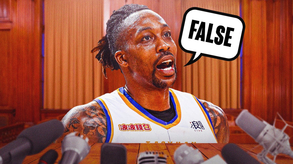 Dwight Howard saying “False”