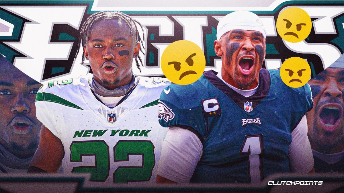 Eagles, Jets, Tony Adams, Jalen Hurts