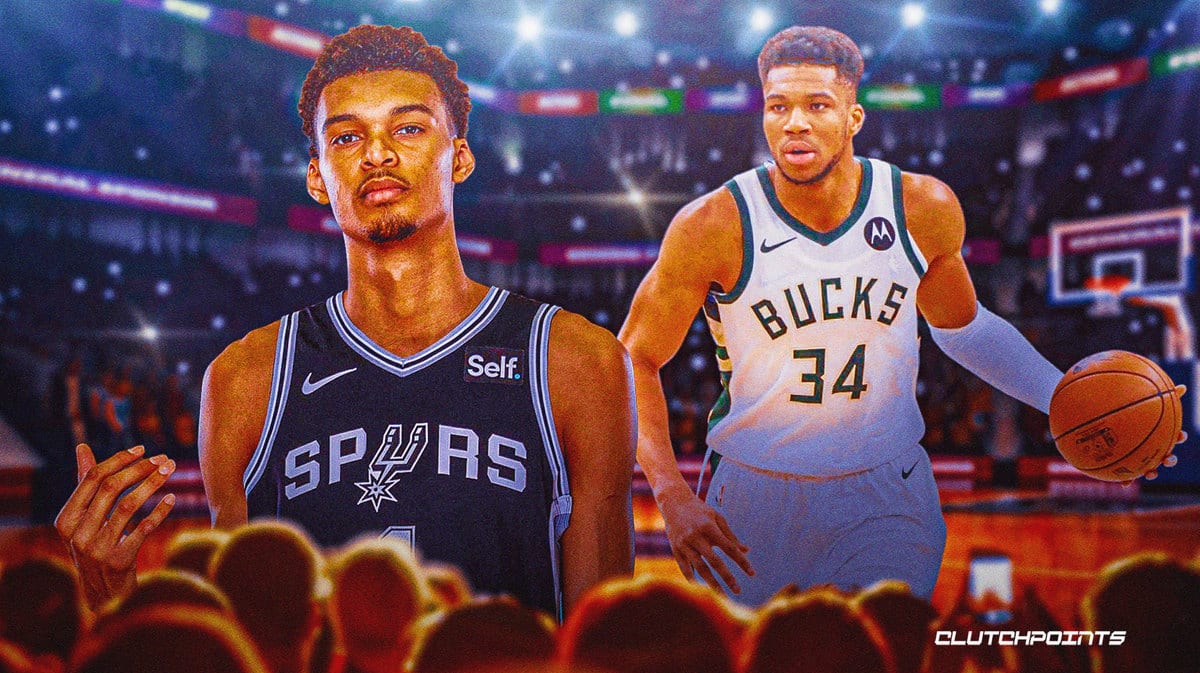 Victor Wembanyama, Spurs, Giannis Antetokounmpo, Sam Mitchell, San Antonio Spurs