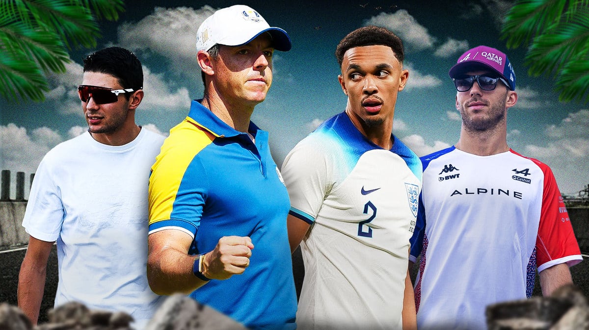 Alpine F1, Rory McIlroy, Trent Alexander Arnold, Pierre Gasly
