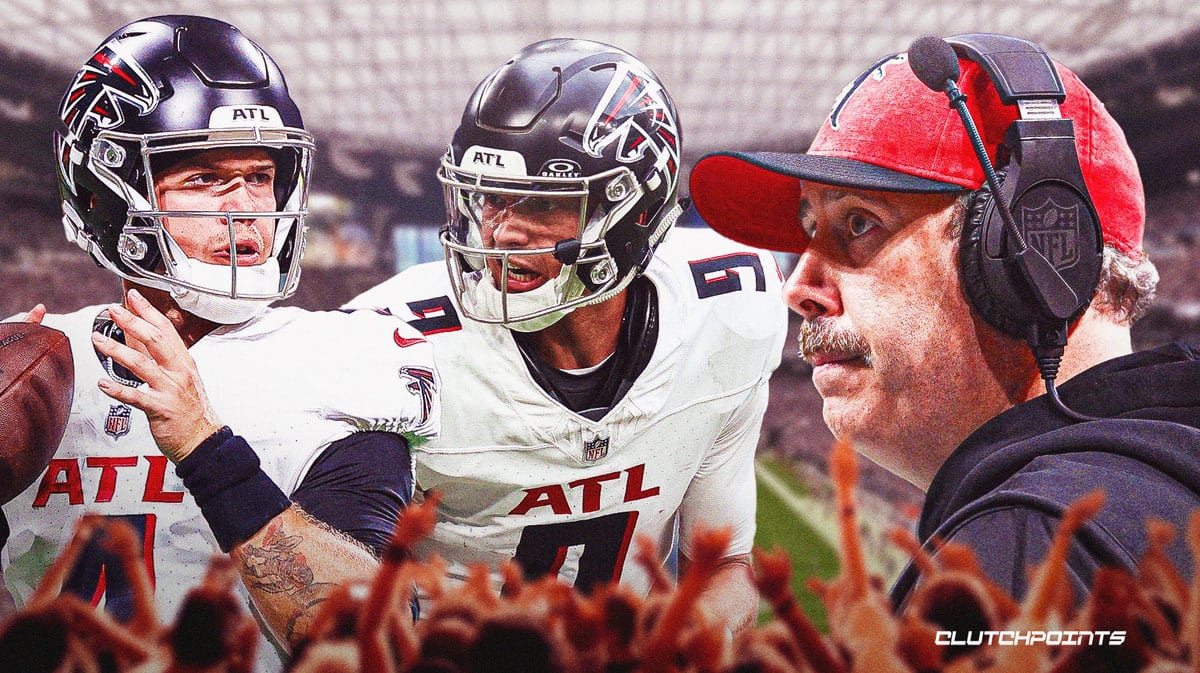 Falcons Arthur Smith Desmond Ridder QB1