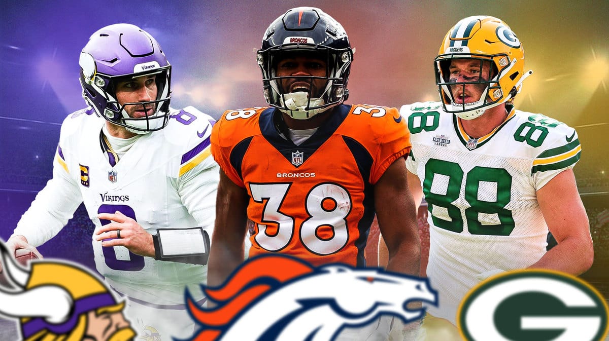 Fantasy football, Kirk Cousins, Jaleel McLaughlin, Luke Musgrave, Fantasy football Week 8, Fantasy football drop list