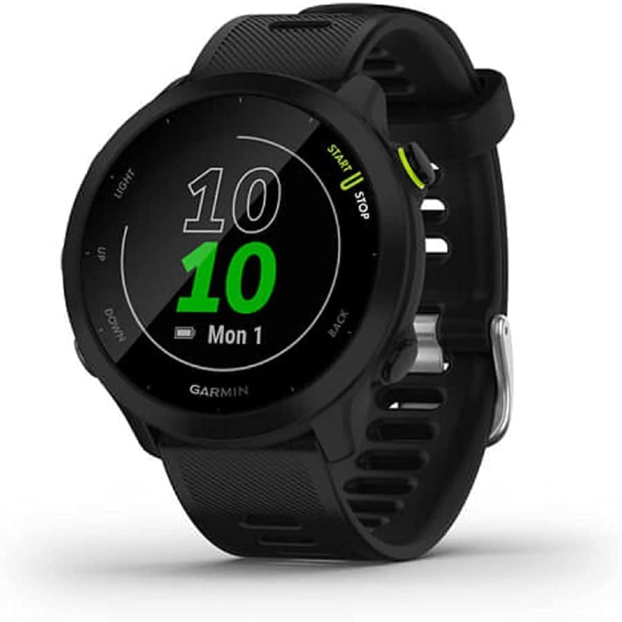 Garmin Forerunner 265 Running Smartwatch, Colorful AMOLED Display, Training  Metrics and Recovery Insights, Whitestone and Tidal Blue