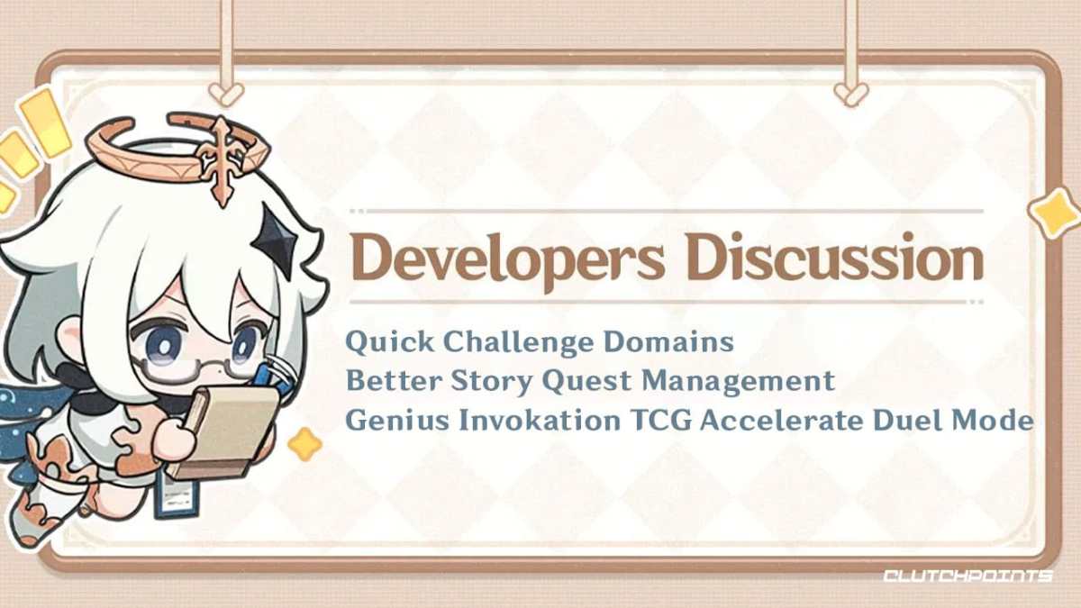 genshin impact, genshin impact tcg, genshin impact developer discussion, genshin impact quick challenge domains, genshin impact 4.2