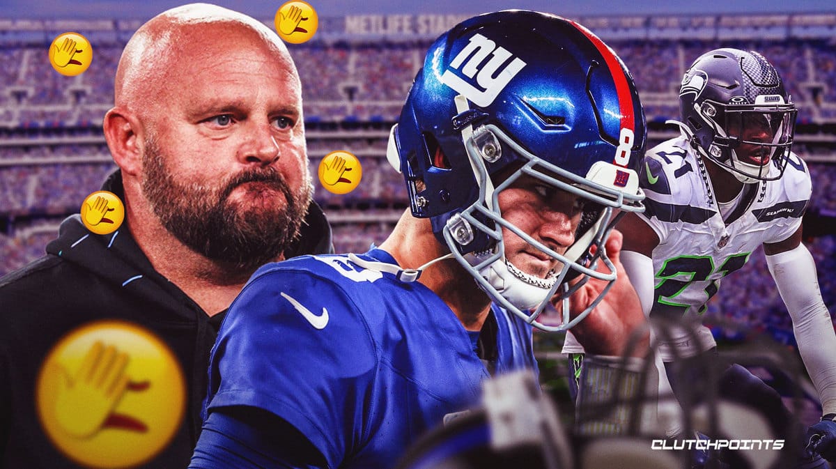 Giants, Seahawks, Brian Daboll, Daniel Jones, Devon Witherspoon, pick six