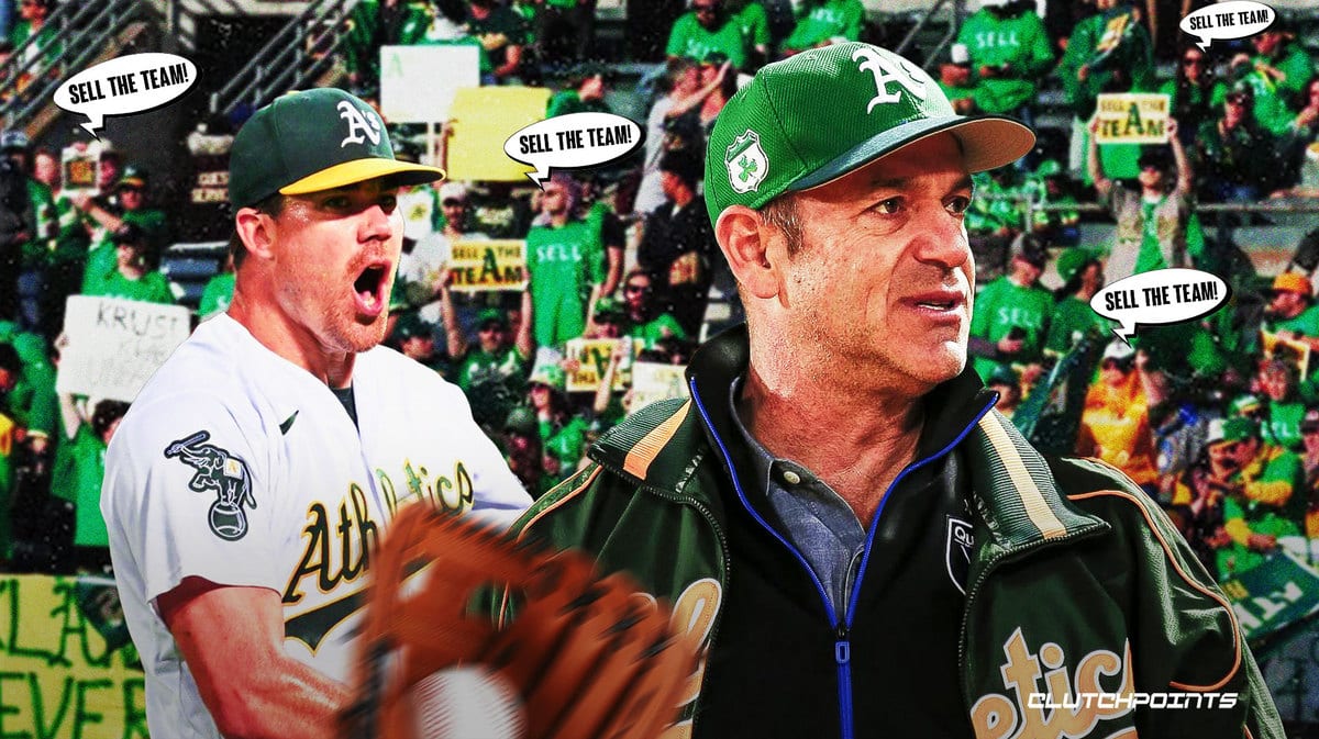 Athletics owner, Trevor May, John Fisher, MLB