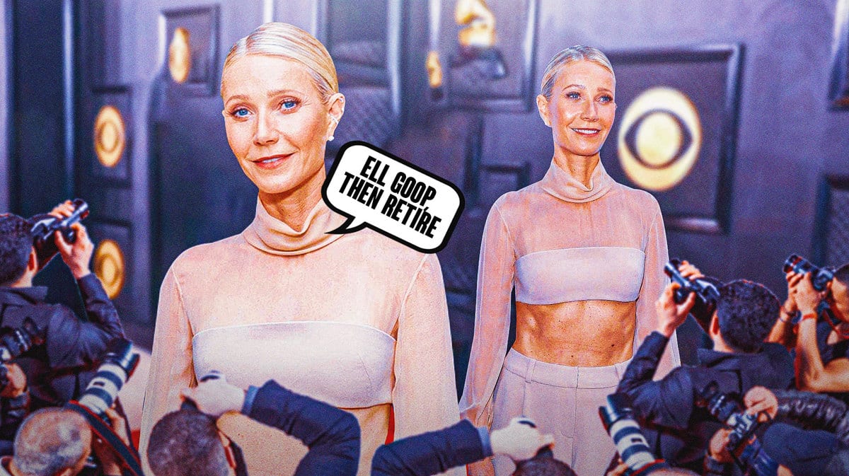 Gwyneth Paltrow in red carpet and retirement plan