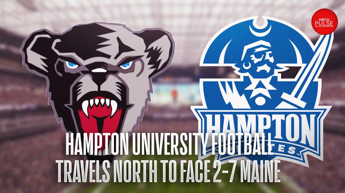 The 4-4 Hampton football team face off against the University of Maine in Orono. The Pirates are seeking a win to go 3-3 in the CAA