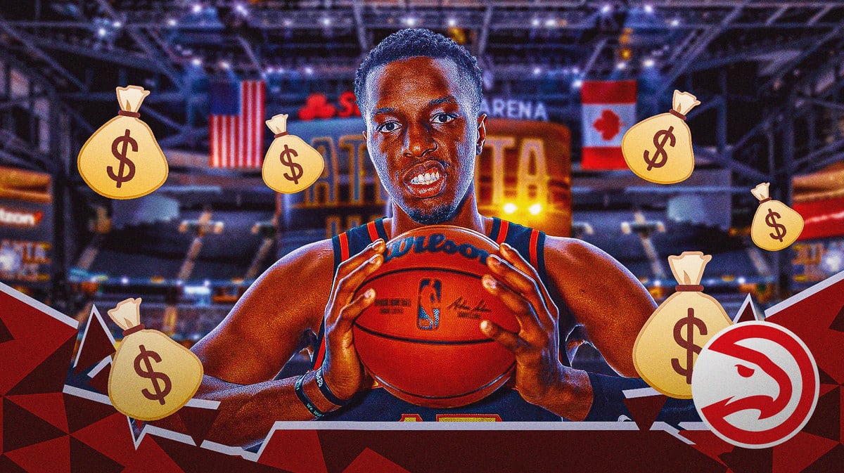 Hawks Onyeka Okongwu with money