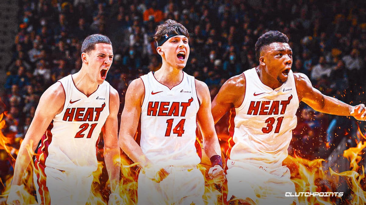 Cole Swider, Tyler Herro, Thomas Bryant, Heat