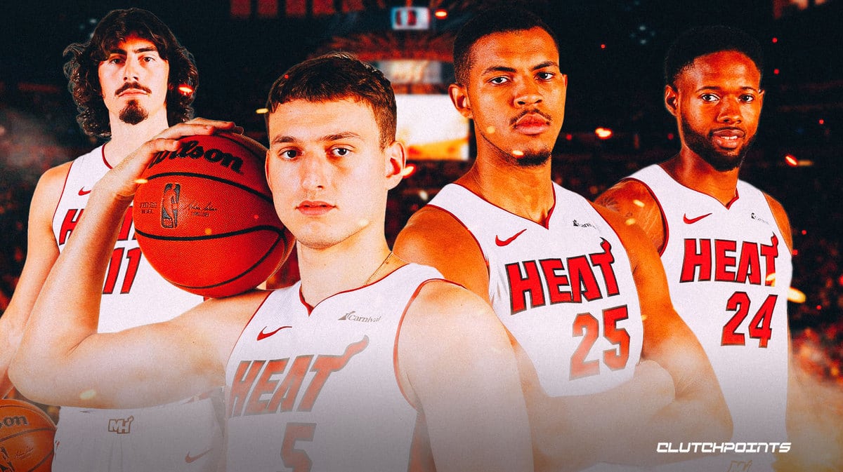 Jaime Jaquez Jr., Nikola Jovic, Orlando Robinson, Haywood Highsmith, Heat