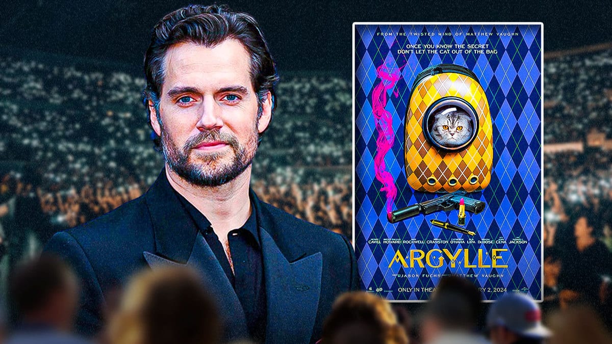 Henry Cavill plays both real and fictional spy in Argylle