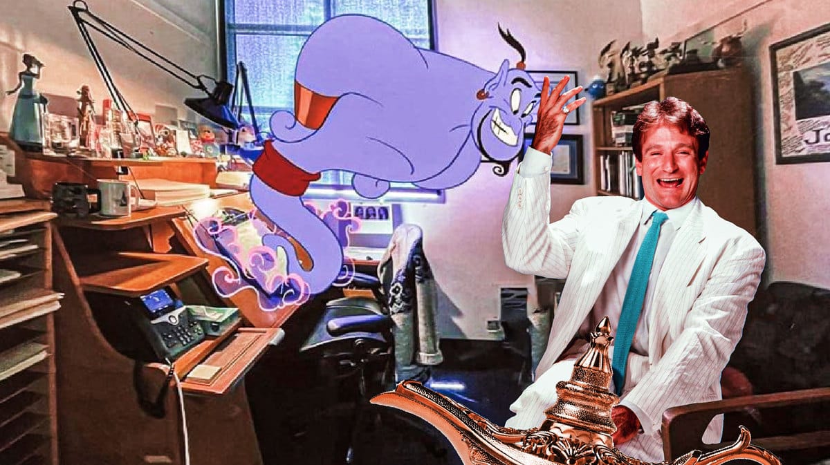 robin williams voice, robin williams, disney roles characters, disney anniversary, walt disney