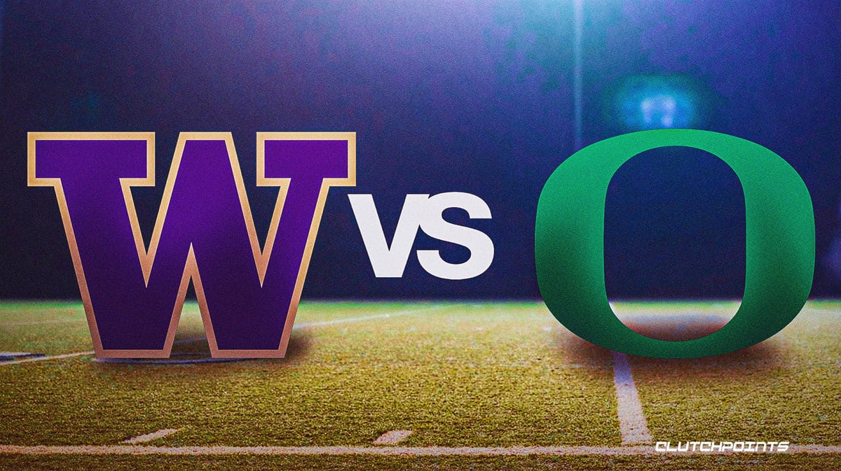 Oregon vs. Washington: How to watch on TV, stream, date, time