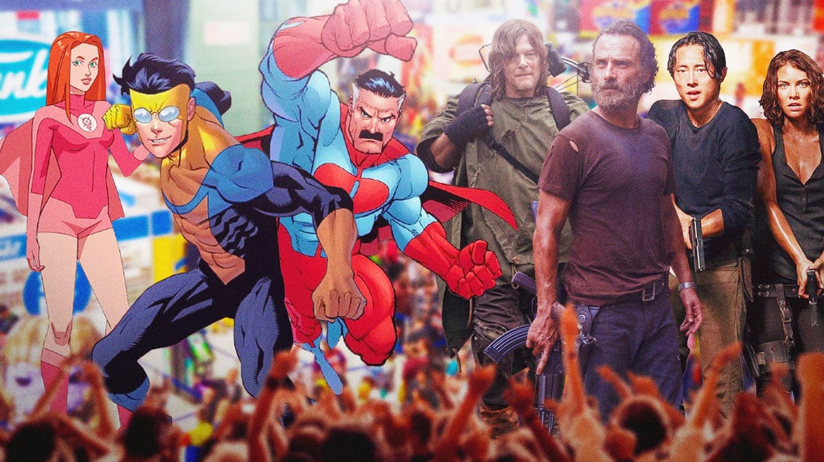 Invincible, Robert Kirkman, The Walking Dead, Invincible cast, walking dead cast