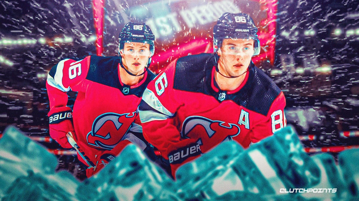 Devils Jack Hughes Red Wings