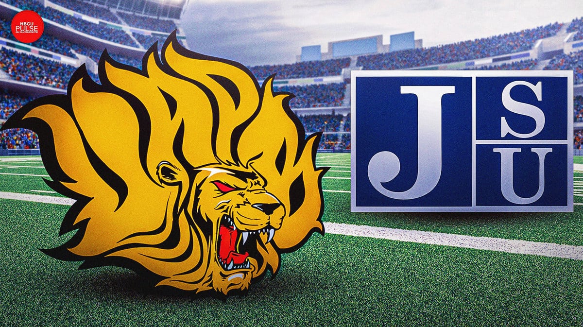 Jackson State dominates University of Arkansas at Pine Bluff 48-7 to secure first winning season for first year coach T.C. Taylor.