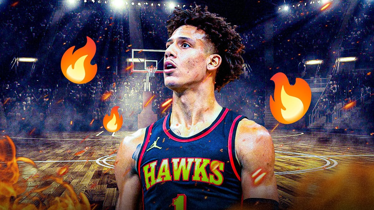 Knicks Hawks, Jalen Johnson Hawks, Knicks, Hawks, Jalen Johnson