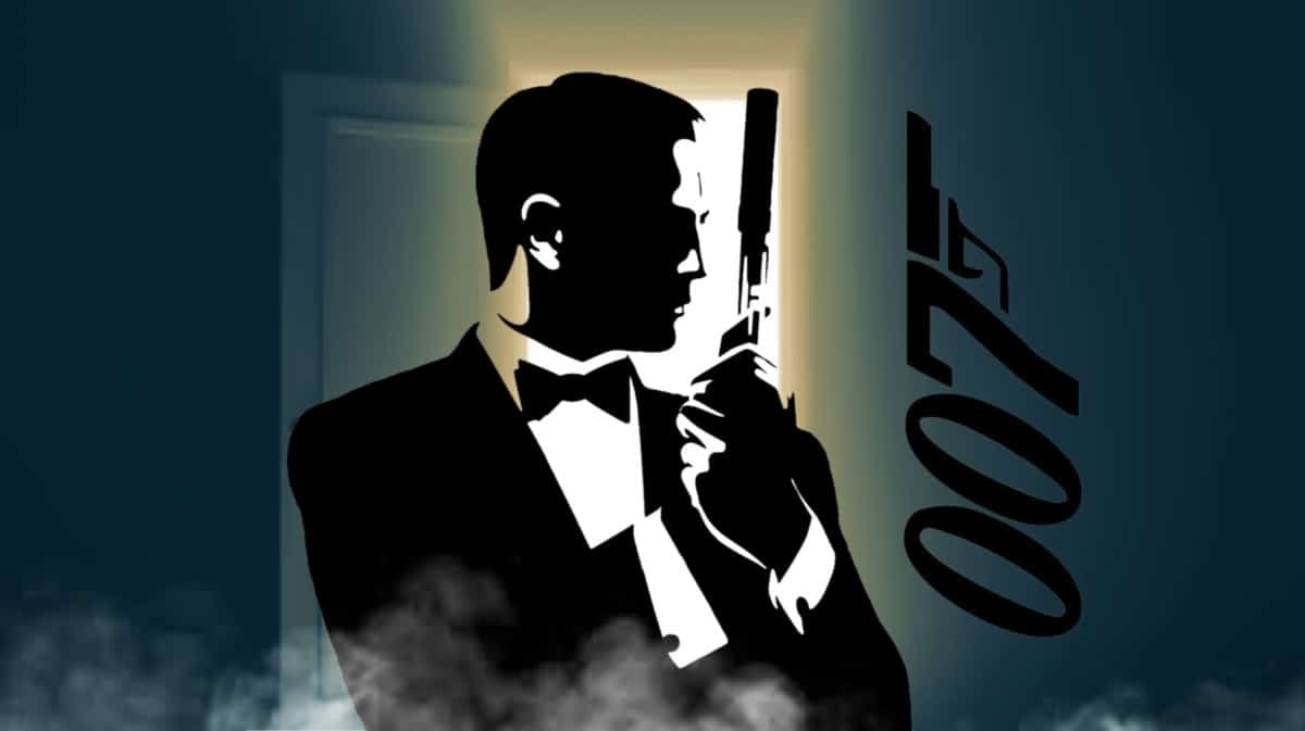 Most recent 007 logo featuring James Bond