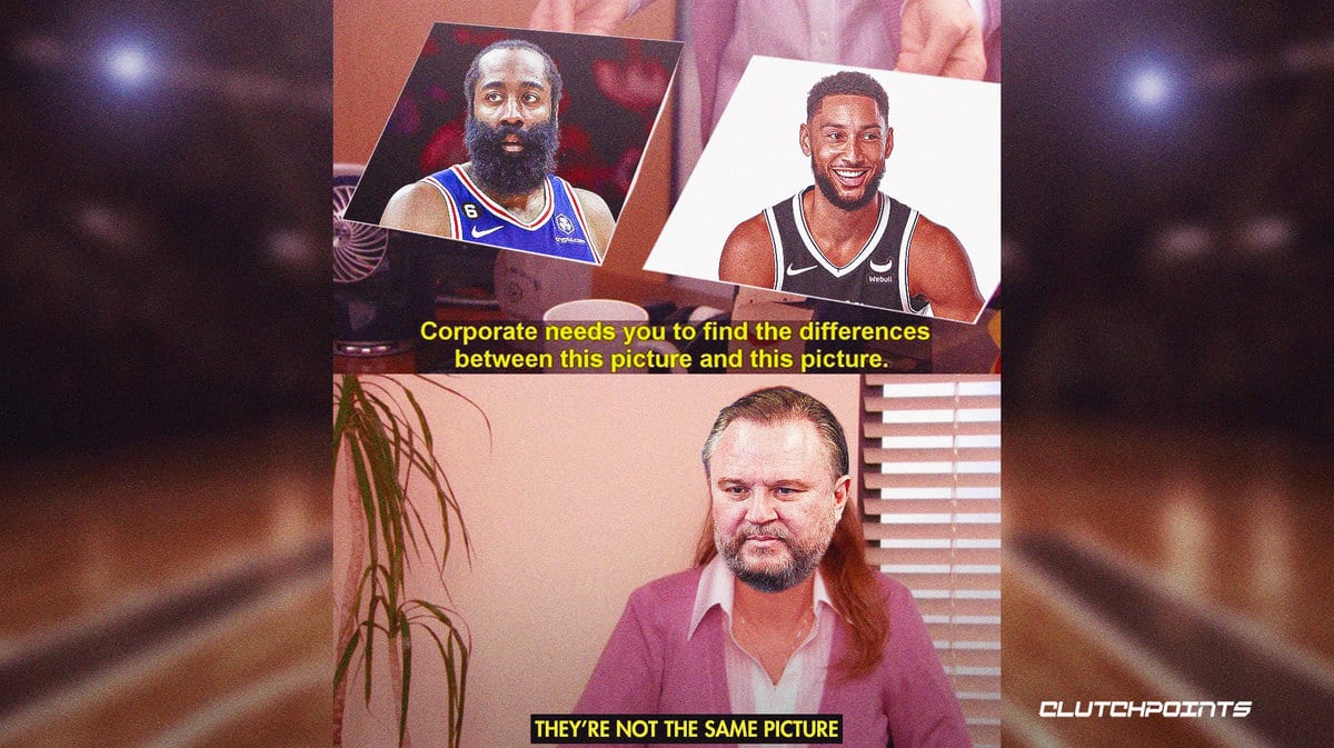James Harden, Sixers, Ben Simmons, Daryl Morey, trade, Nets
