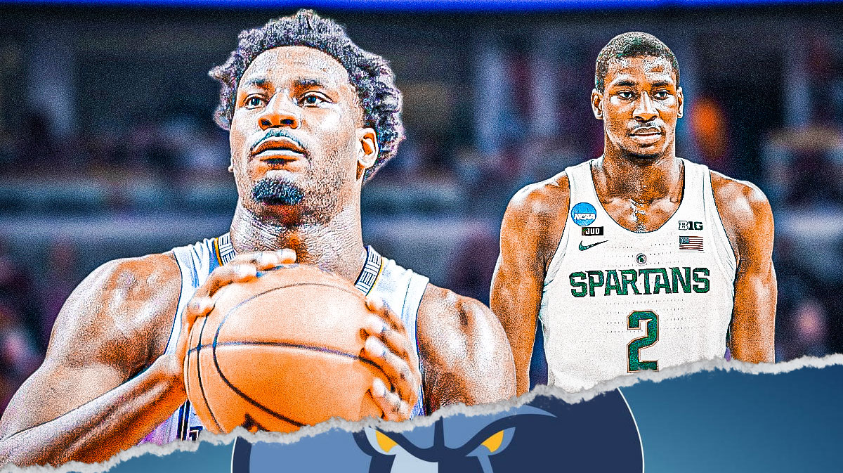 Jaren Jackson Jr. Playing for Memphis Grizzlies and Michigan State Spartans.