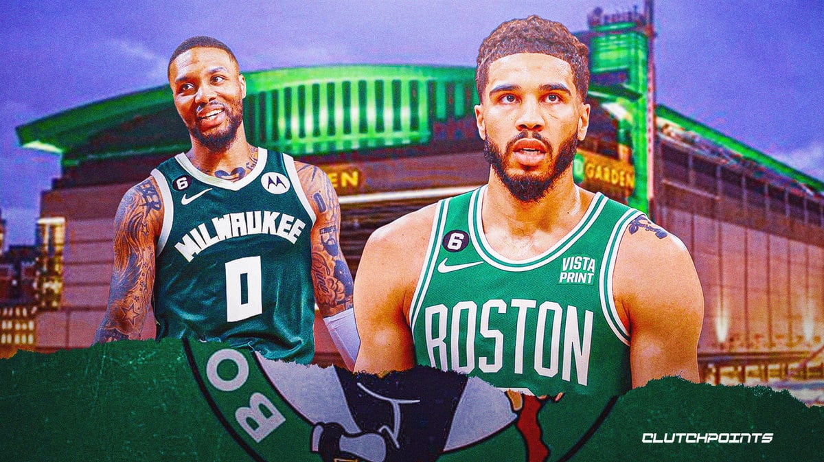 Celtics Jayson Tatum Damian Lillard Bucks trade