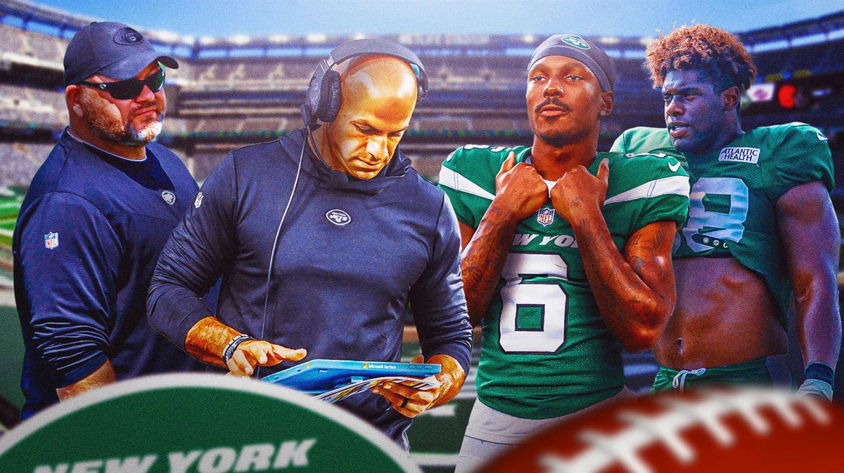 Jets head coach and GM Robert Saleh and Joe Douglas considering whether to trade Carl Lawson and Mecole Hardman