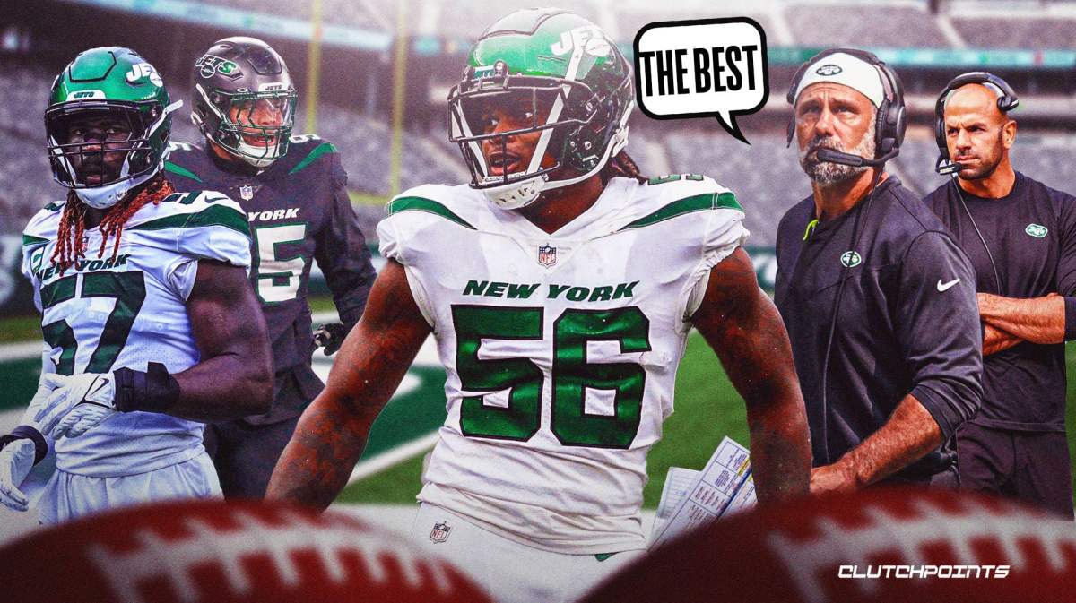 Jets, Quincy Williams, Jeff Ulbrich, Quincy Williams Jets, Jeff Ulbrich Quincy Williams