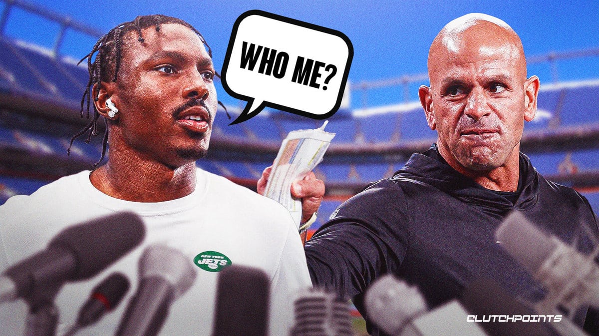 Jets Mecole Hardman Robert Saleh