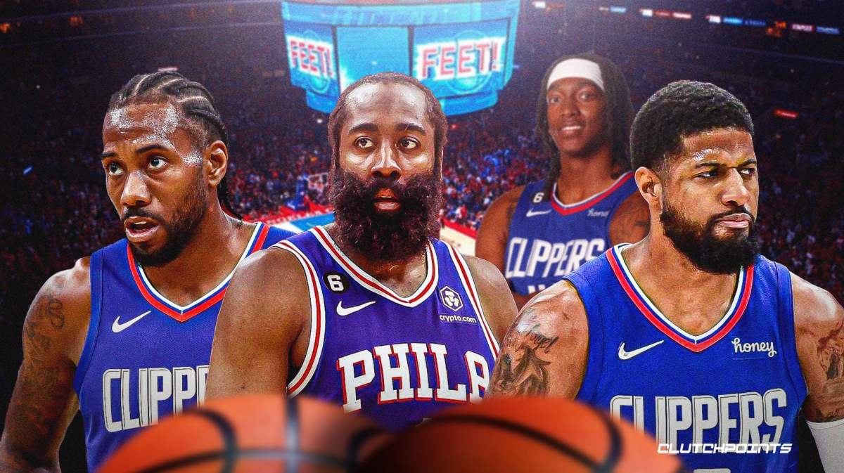 James Harden, Terance Mann, Kawhi Leonard, Paul George, Clippers, 76ers
