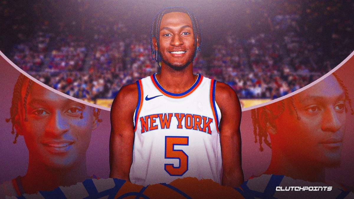 Immanuel Quickley, New York Knicks, Immanuel Quickley Knicks, Immanuel Quickley contract extension