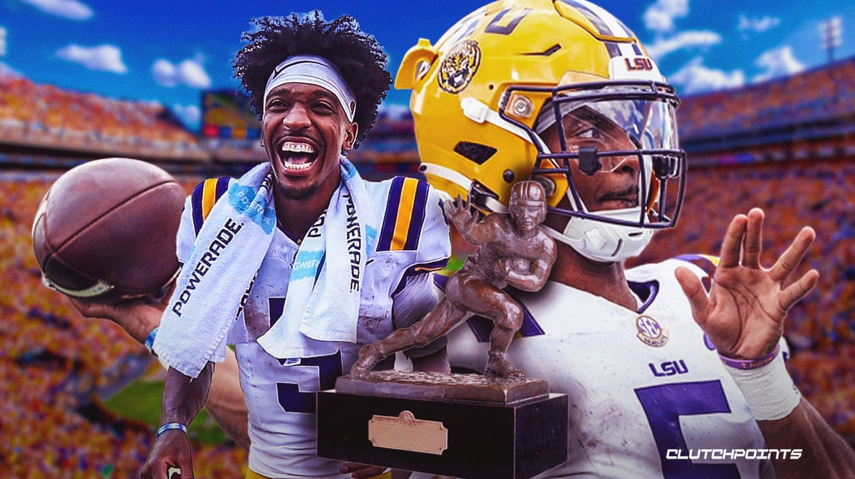 LSU football, Jayden Daniels, Jayden Daniels Heisman, Heisman candidates, Jayden Daniels LSU