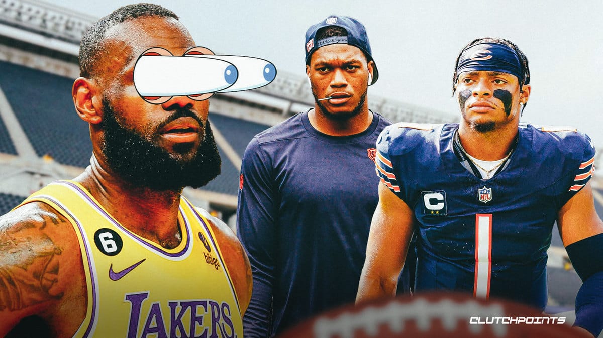 LeBron James, Lakers, Justin Fields, DJ Moore, Bears