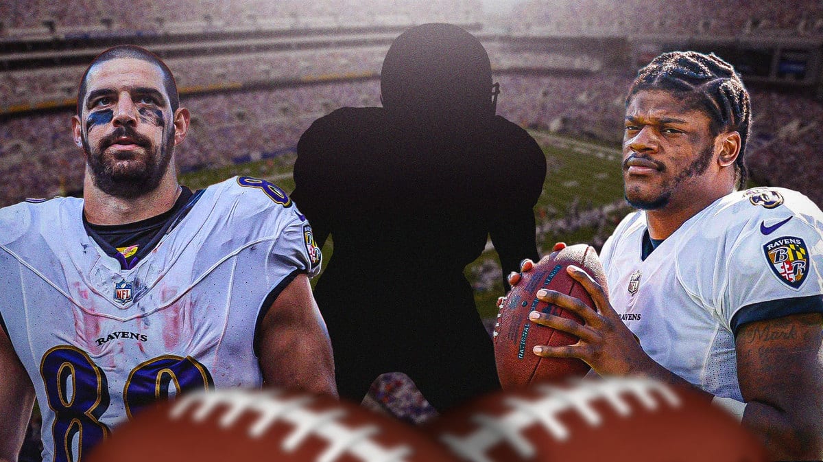 Ravens Lamar Jackson and Mark Andrews