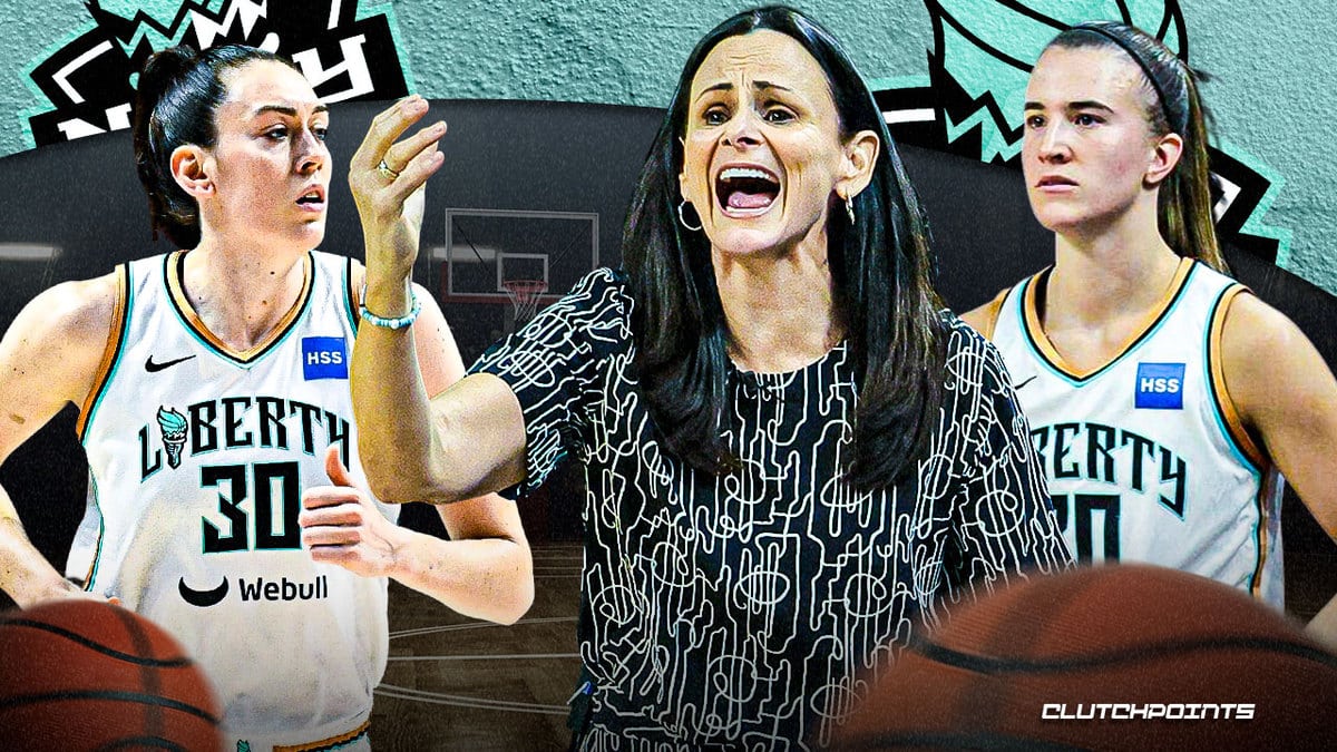 Breanna Stewart, Sandy Brondello, Sabrina Ionescu, Liberty
