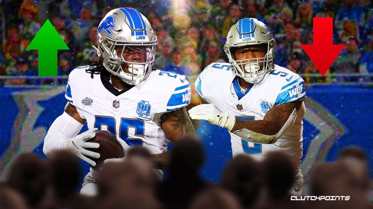 Detroit Lions, David Montgomery, Jahmyr Gibbs, NFL Injury