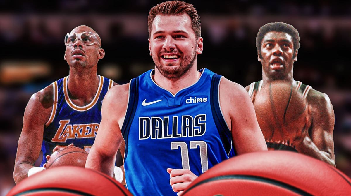 Mavs' Luka Doncic closes in on epic record after surpassing Kareem ...