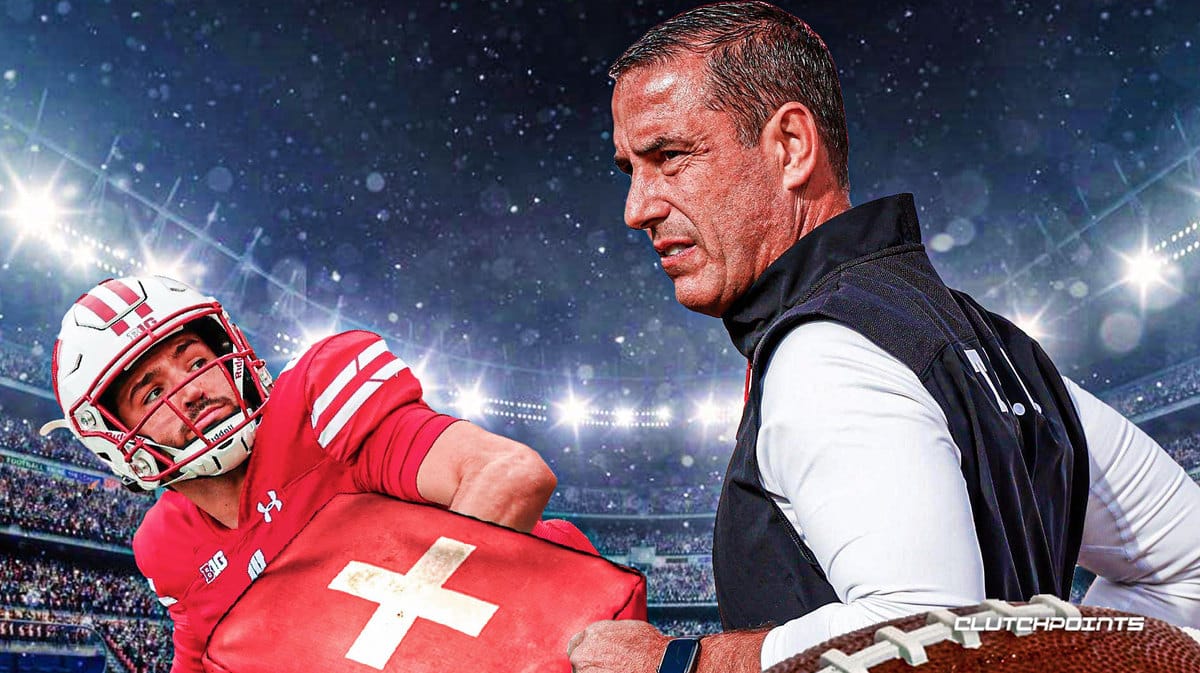 Tanner Mordecai Wisconsin football injury broken hand