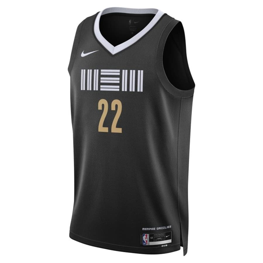 Memphis Grizzlies NBA City Edition Jersey 2023-2024 on a white background.