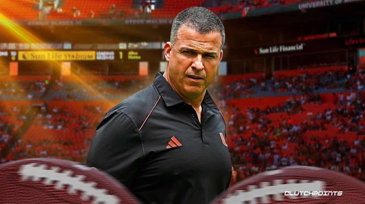 Miami football, Mario Cristobal, Mario Cristobal Miami, Mario Cristobal Miami Georgia Tech, Miami Georgia Tech